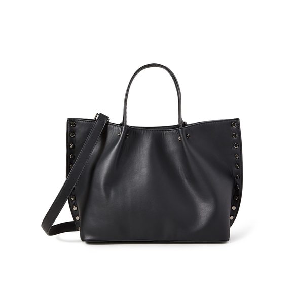 Hillary Tote Bag, Black, One Size :[ - Picture 1 of 7